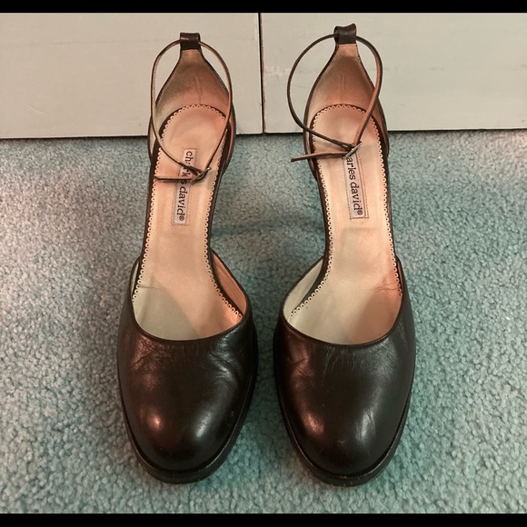 Charles David 4” Ankle Strap Heels - Picture 3 of 7